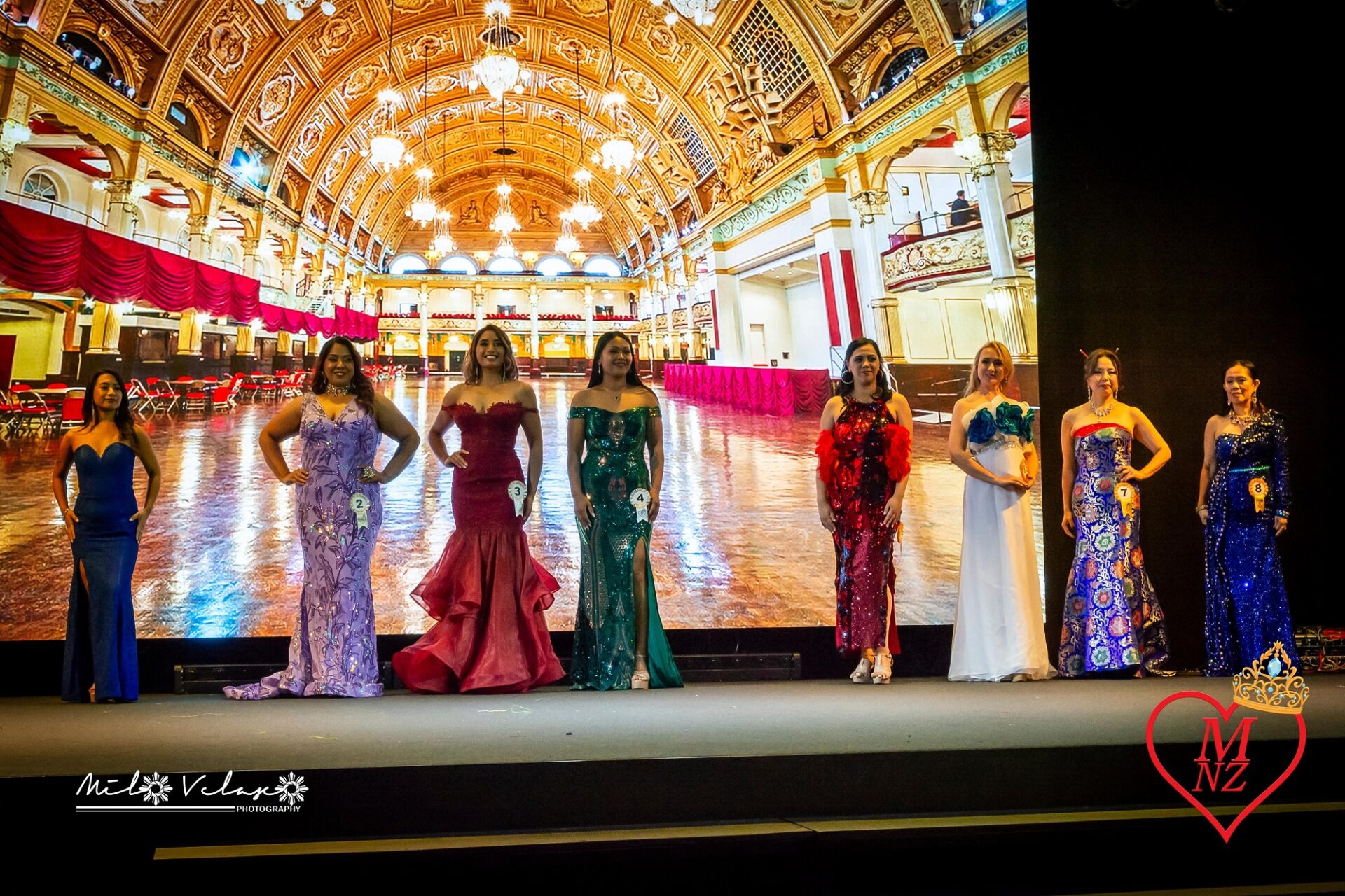 Mrs Universe New Zealand 2024 Evening Gown